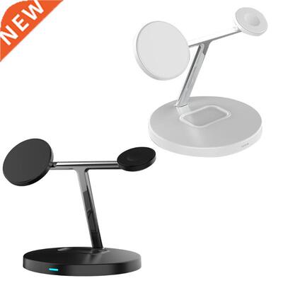 Portable Magnetic Charging Station 15W Cellphone Watch Earph