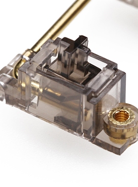 Everglide Black Transparent Gold Plated Pcb screw in Stabil