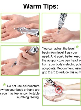 5 in 1 Body Massager Electronic Acupuncture Pen Multi Func