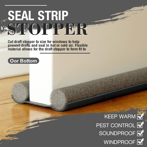 Draft Stopper Door Flexible door bottom sealing strip sound