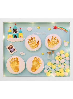 Baby brothers inkpad lanugo souvenir newborn baby gift full