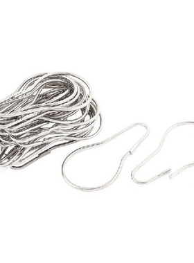 25 Pcs Calabash Shape Silver Metal Shower