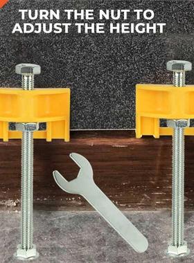 10Pcs Manual Tile Locator Wall Tiles Regulator Height Adjust