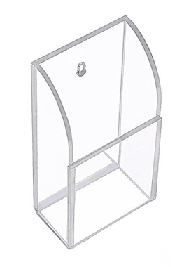 1/2/3-grid Transparent Acrylic Remote Control Storage Box Ho
