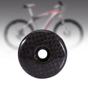 MTB Road Bike Bowl Cover Bicycle Carbon Fiber  Headset Top