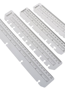 2Pcs/Lot Suitable for Filofax Rulers A4 A5 A6 B5 Planner fo