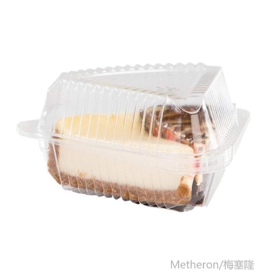 100pcs Plastic Cake Box Pie Sandwich Cake Pizza Box Snack Pa