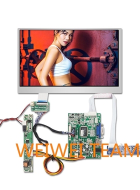 Wisecoco 10.1 Inch 1280x720 IPS Display Panel LVDS 40 Pins V