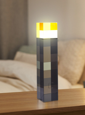 zk30 11.5 Inch Brownstone Torch Led Lamp Usb Rechargeable Ni