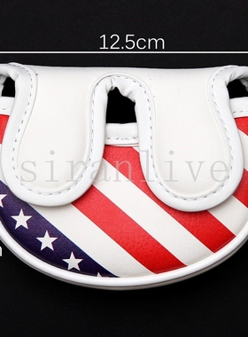Golf mid-mallet headcover putter cover SA-flag Style for Cen