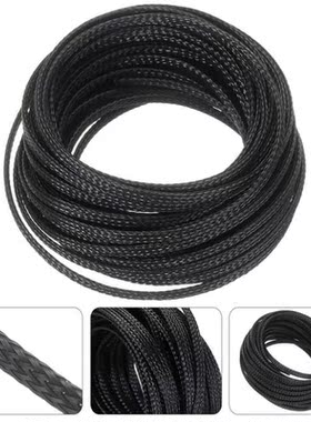 Durable Expandable PET Braided Cable Protection Sleeving She