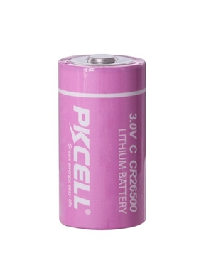 4PCS PKCELL CR26500 CR 26500 AA Lithium Battery 3V Cylindri