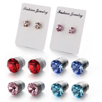 New Fashion Magnetic Stud Slimming Earrings Slimming Patch L