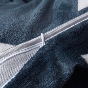 Flannel duvet cover winter coral fleece duvet cover single