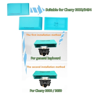 PBT keycaps Side/Front Printed ANSI Cherry MX Key Caps Blue