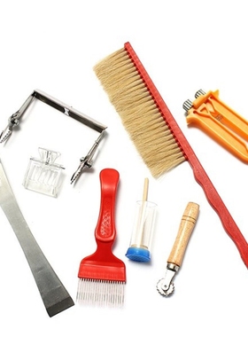 7 Pcs Beekeeping Equipt ools Brush nping k Queen Catcher Bee