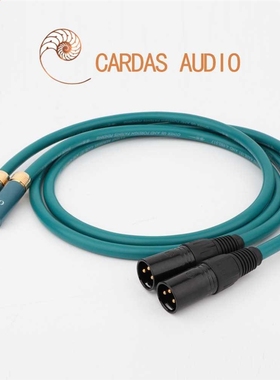 Pair HiFi ortfon RCA to 3pin XLR Balanced plug Audio Cable C
