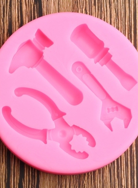 *DIY Tools Hammer Plier Spanner Silicone Mold  Cake decorati
