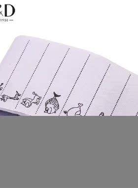 100Pcs White Washable Iron on Name Labels Custom Garment