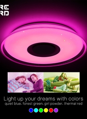 Modern LED ceiling Light RGB Remote control 36W 52W ceiling