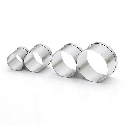 Cake Cookie Mould Cutter Round Circle Shape Stainless Steel