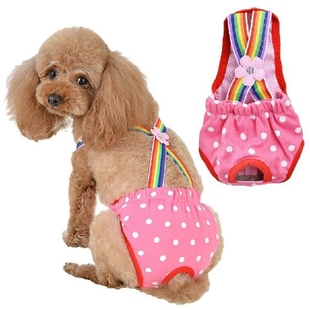 Dog Physiological Pants S M L Diaper Sanitary Washable