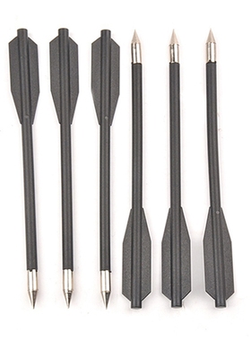 36Pcs 6.3 Inches Colorful Plastic Crossbow Bolts Arrows for