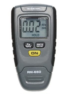New RM660 Digital Thickness Gauge Paint Coating Thickness Ga