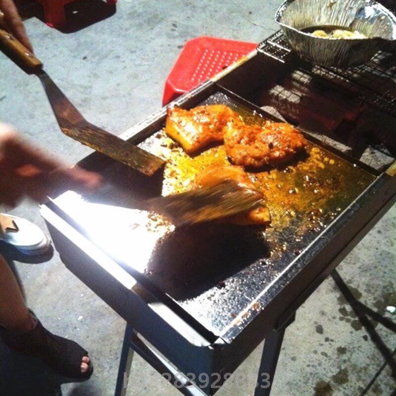 蝶烤香烧烤炉商用超加宽大号木炭烧烤店用摆摊加厚户外烧烤架