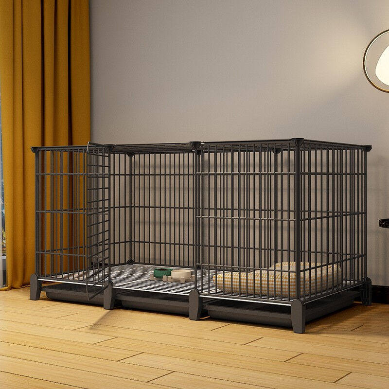 蔻丝狗笼子小型犬带厕所分离家用狗笼子柯基泰迪狗狗围栏狗栅栏10怎么看?