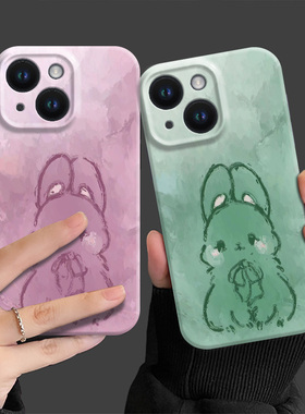 红米note12turbo手机壳pro新款pro十+女款11全包11tpro防摔女不会撞壳10菲林壳硬壳简约绿色小众高级感适用