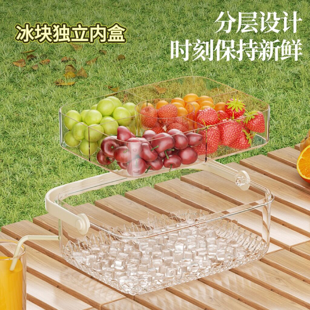 食品级手提可带冰块保鲜