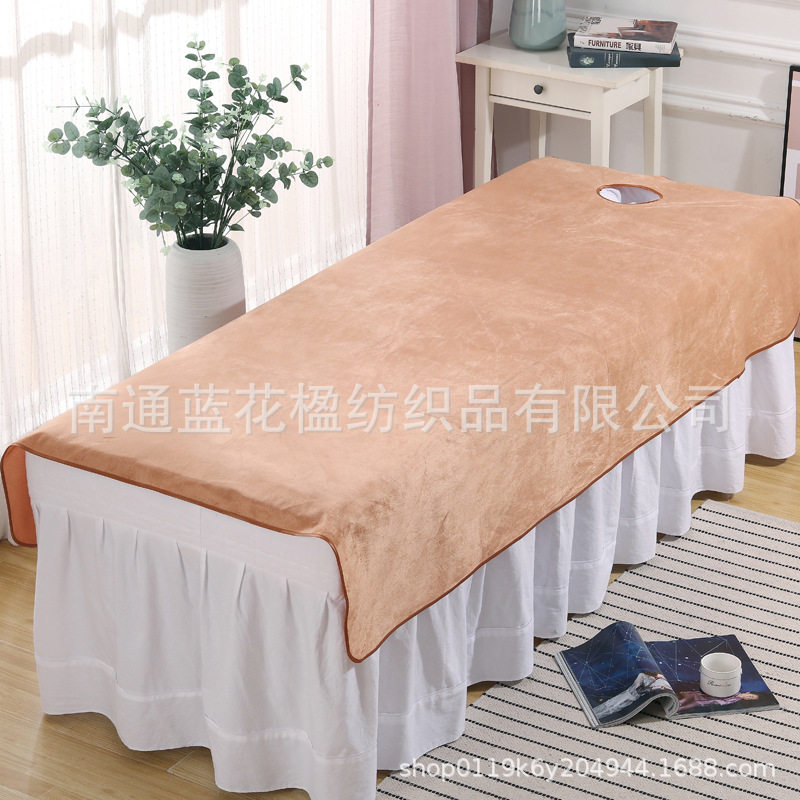 美容院专用加厚加绒床单