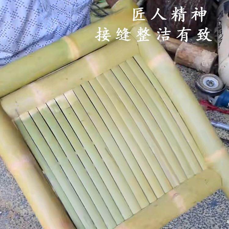 家用复古竹椅子小方凳椅纯手工竹小椅阳台休闲竹凳子跳舞老式新品