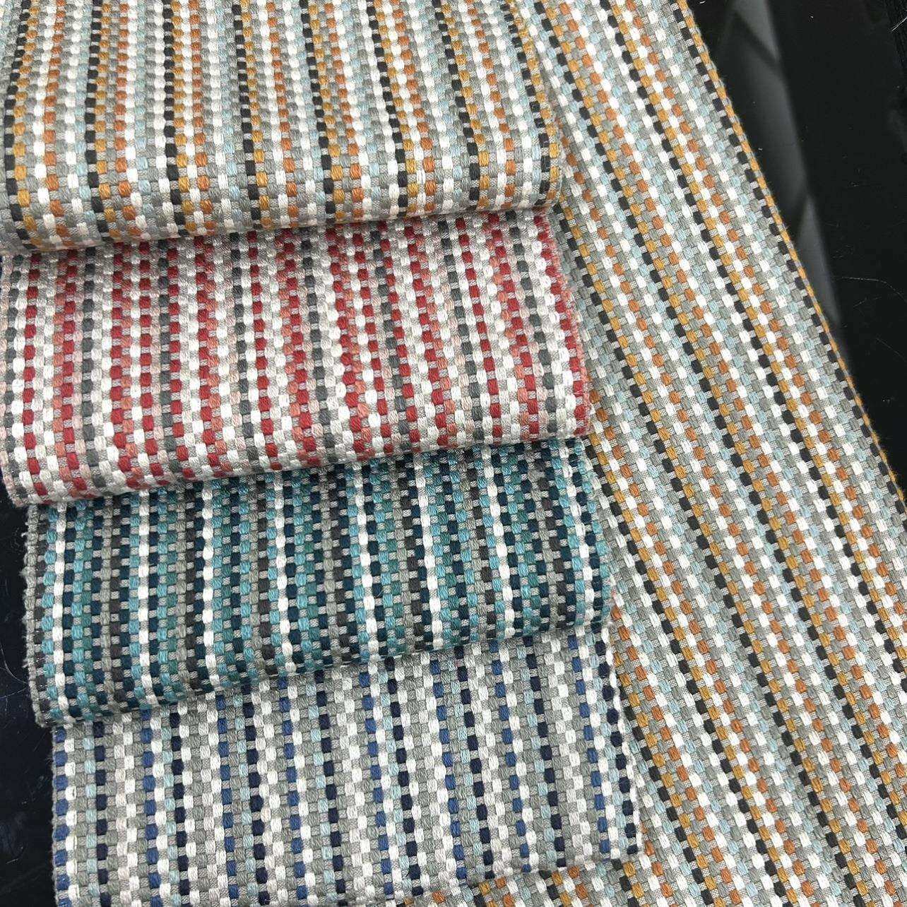 彩色条纹面料细条彩色条子面料蓝色条子布样板房彩色条沙发布,纺织面料/辅料/配套,纺织机械配件,淘宝优惠券,粉丝福利购,淘宝优惠卷