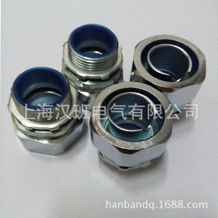 G4''包塑软管接头镀铬六角端