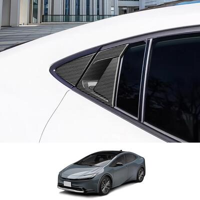 适用于22-23款普锐斯PRIUS60系门碗拉手碳纤纹车门扣手亮片装饰