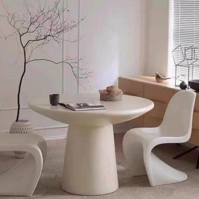 简约茶几客厅圆桌烤漆个性玻璃钢复古圆形蘑菇桌大象腿椅子,纺织面料/辅料/配套,纺织机械配件,淘宝优惠券,粉丝福利购,淘宝优惠卷