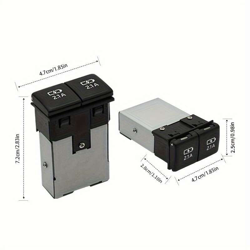 适用于丰田USB超级快充房车改装USB汽车电器改装USB