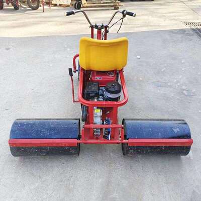 大姜草坪地压平镇土机柴油大棚棉花压实机麦田保墒压地机