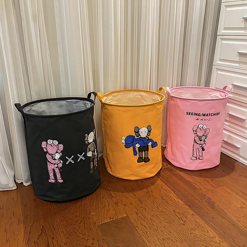 速发脏衣篮篓纳用折叠脏衣服收纳筐玩童儿具收家桶可爱特大号