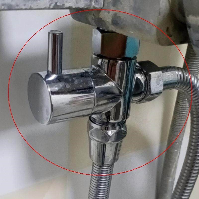 速发铜快开三通分水器4分6分转换阀洗衣机一进二出分水阀