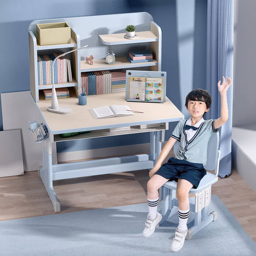 速发小桌子写字小可高降学生小孩桌孩写字桌学习桌可调节升度课桌