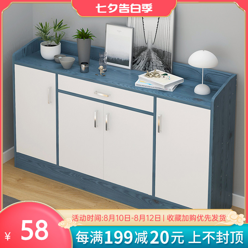 速发鞋柜家用大容简门口超薄门厅柜量约木质收关柜玄纳柜子储物柜