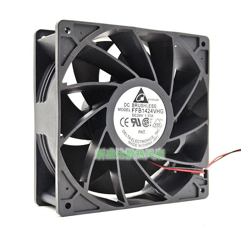 速发风扇12V24V高转速大风量强力变频器滚珠散扇6 8  12厘米
