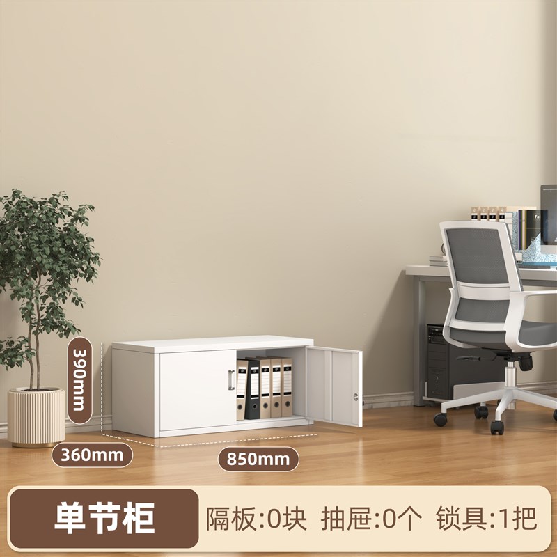 速发公-铁皮办S室文件档资料柜会计财务凭证柜案柜书柜带锁抽屉储