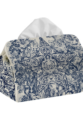 速发命运之星 di餐r纸巾纸 客厅纸巾收纳盒客厅@桌装饰套抽袋盒