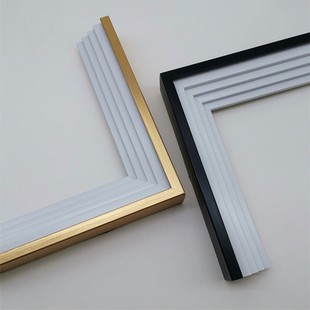 饰画线条Z 照相馆画廊油画装 428 框约简条镜框 速发线s发泡相框p