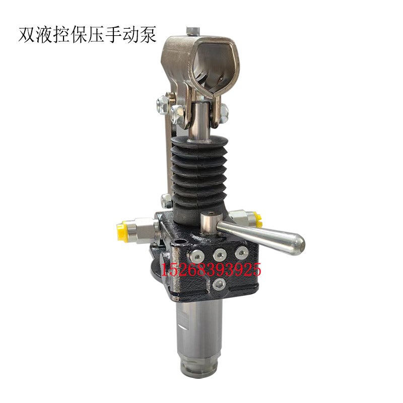速发液压手动泵大流量双向压力泵便携式手动压力泵登车桥手动打压