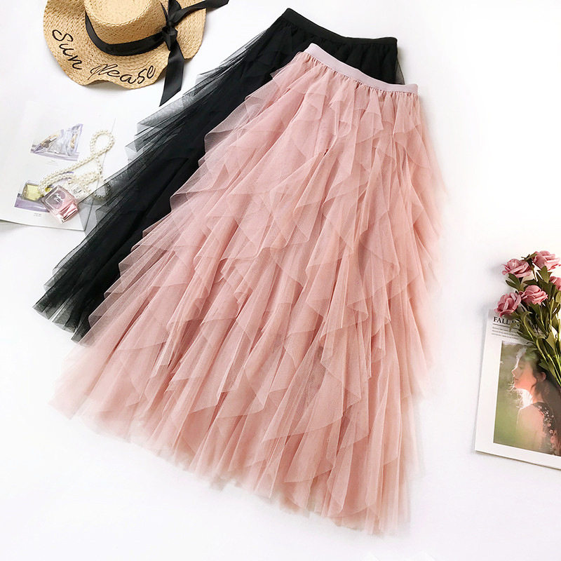 速发Fashio Tu utTue Skrit Wo Log Maxi Skirt  Sprig Sum图片